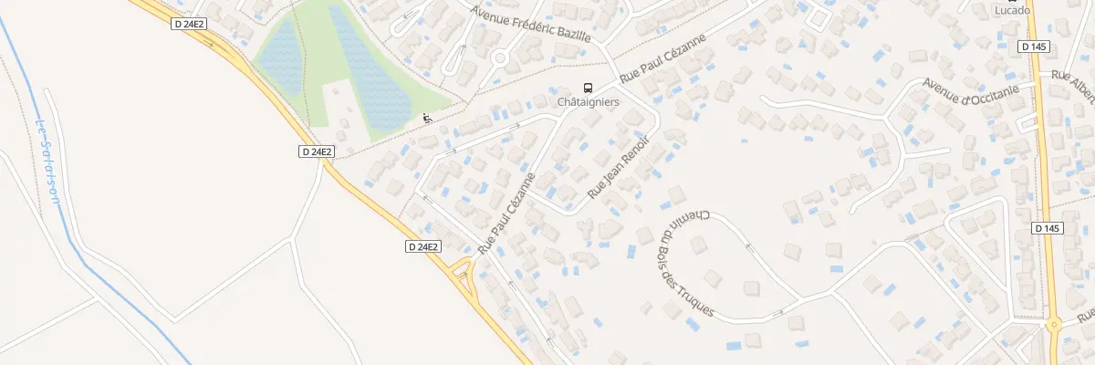 Plan du 43 Rue Paul Cezanne à Saint-Aunès