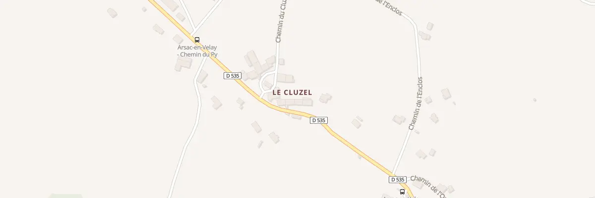 Plan du 13 Rte des Cimes à Arsac-en-Velay