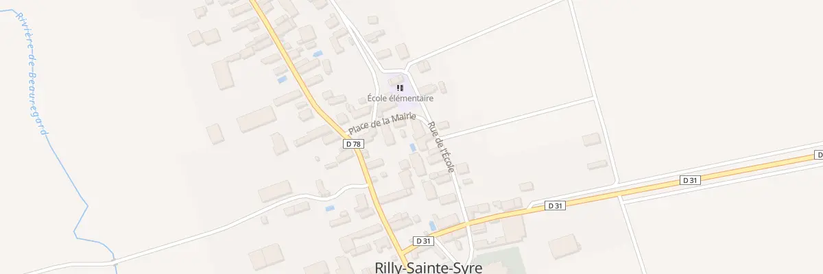 Plan du 2 Pl de la Mairie à Rilly-Sainte-Syre
