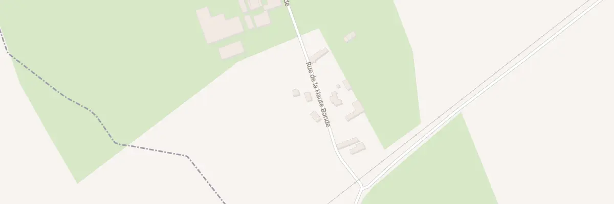 Plan du 13 Rue de la Haute Bondé à La Bouteille