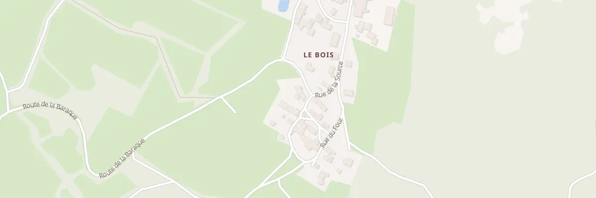 Plan du 5169B Le Bois à Roche-en-Régnier