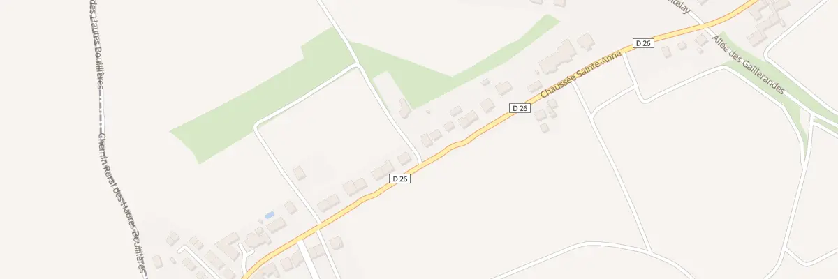 Plan du 22B Chs Ste Anne à Saint-Thierry