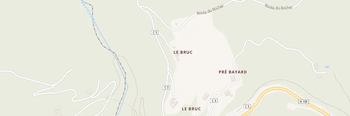 Plan du 5002 Le Bruc à Saint-Julien-des-Points