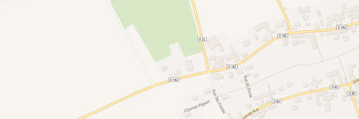 Plan du 54 Ptr Petite Rue à Lignières