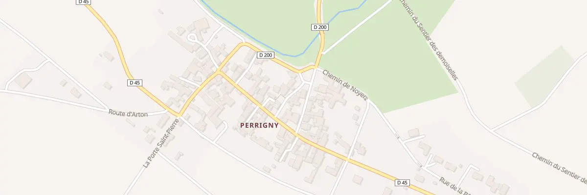 Plan du 1 Rue de la Teuree du Four à Annay-sur-Serein