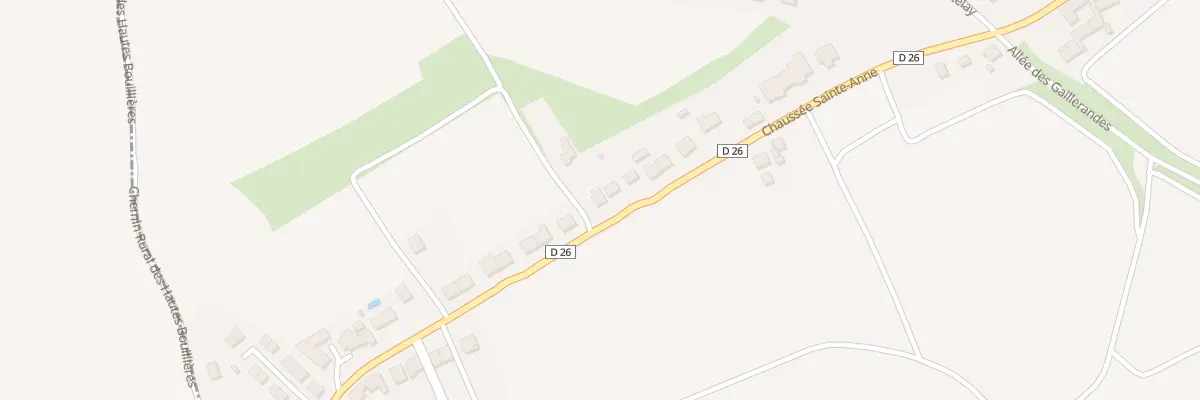 Plan du 22 Chs Ste Anne à Saint-Thierry