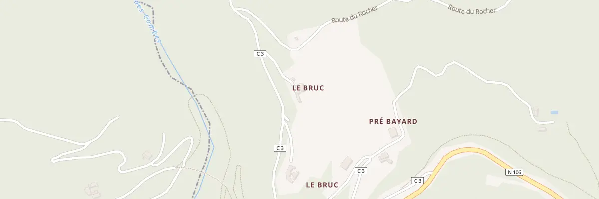 Plan du 5002A Le Bruc à Saint-Julien-des-Points
