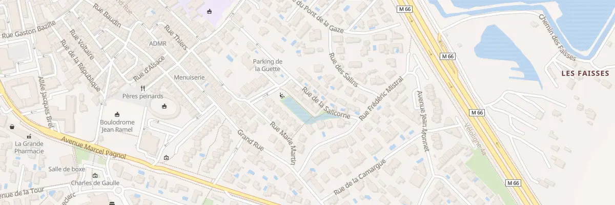 Plan du 130 Rue de la Salicorne à Pérols
