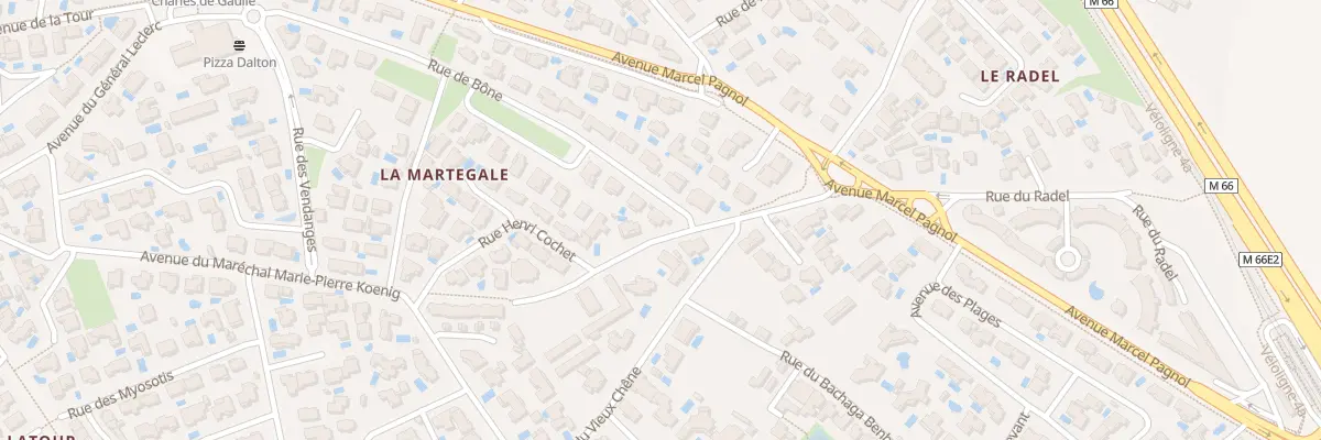 Plan du 30 Rue de Bône à Pérols