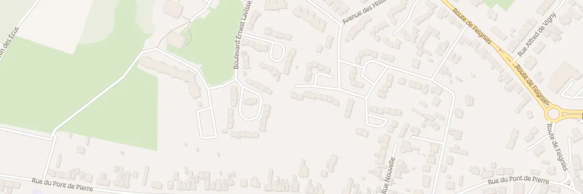 Plan du 52 Bd Francois Rene Chateaubrian à Maubeuge