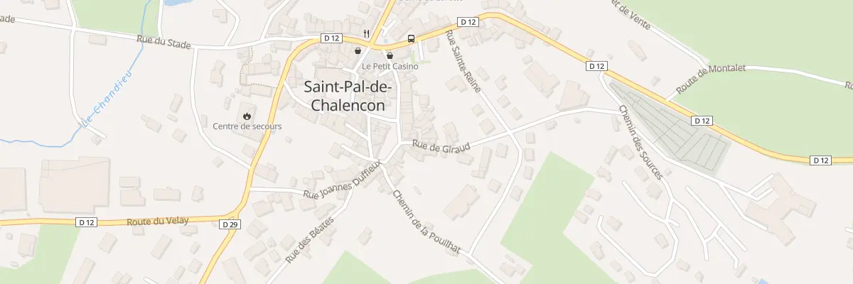 Plan du 11 Rue de Giraud à Saint-Pal-de-Chalencon