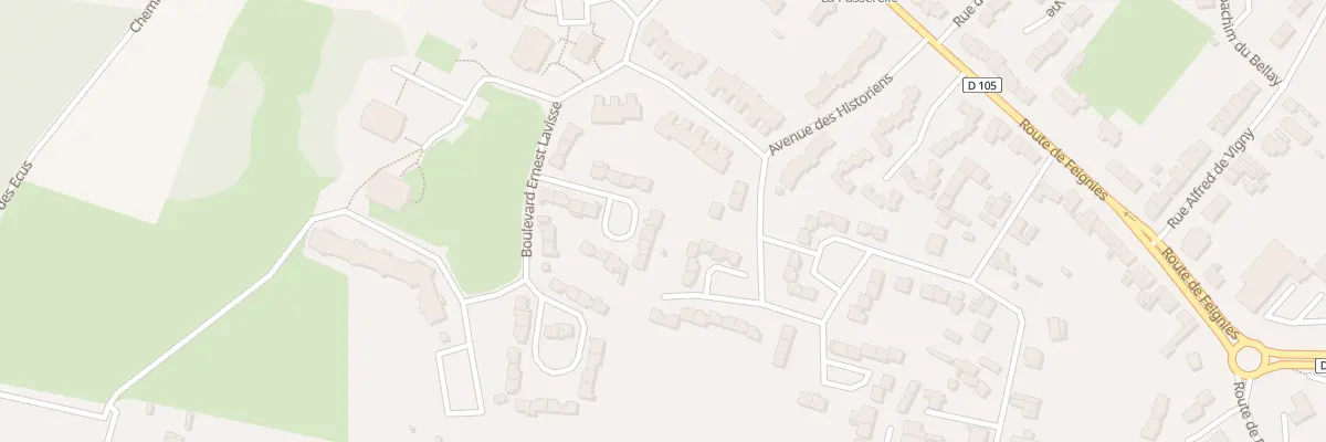 Plan du 9 All Jules Michelet à Maubeuge