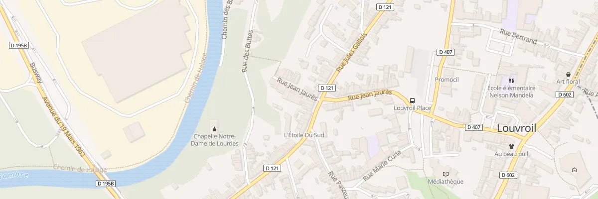 Plan du 152 Rue Jules Gallois à Louvroil