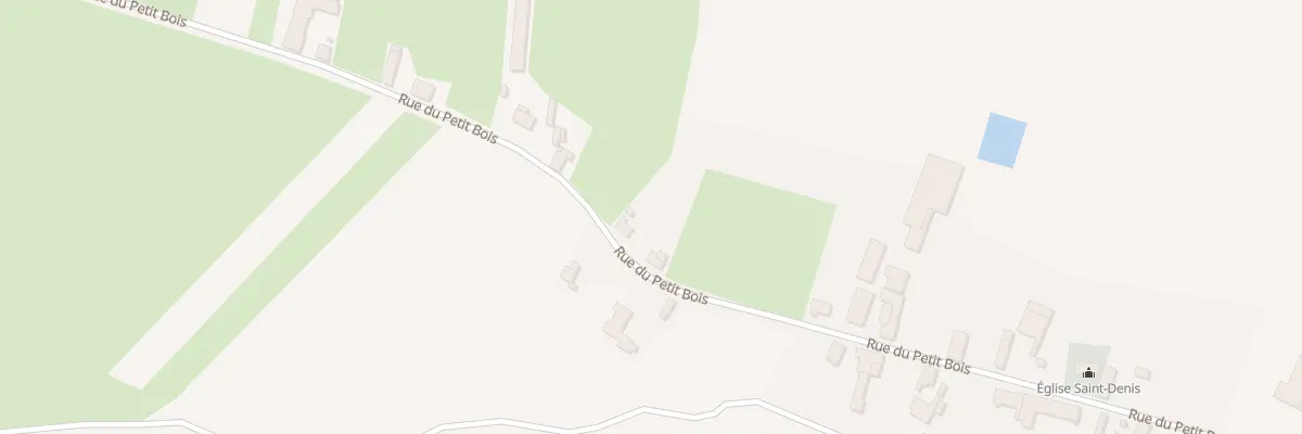 Plan du 15 Rue du Petit Bois à La Flamengrie