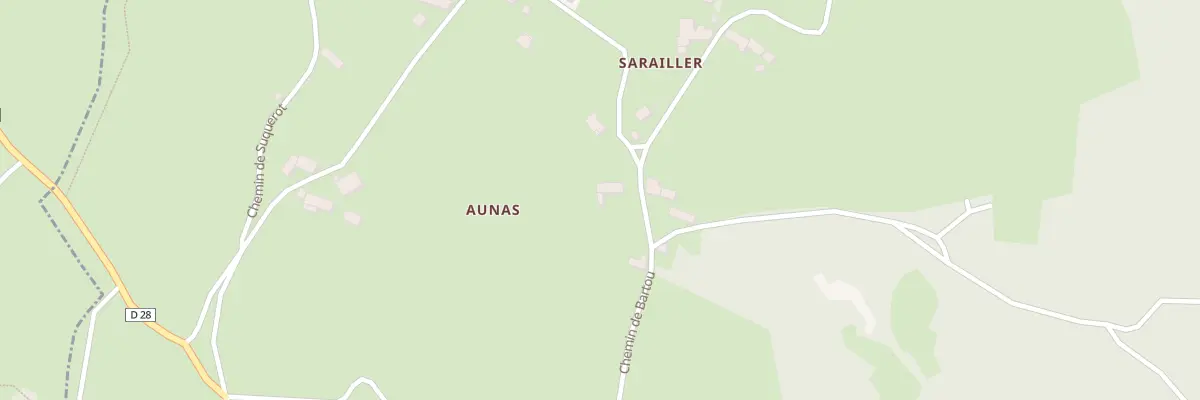 Plan du 361 Che de Bartou à Chamalières-sur-Loire