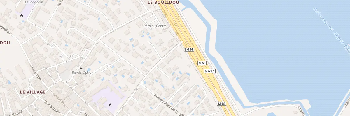 Plan du 38D Rue de la Guette à Pérols