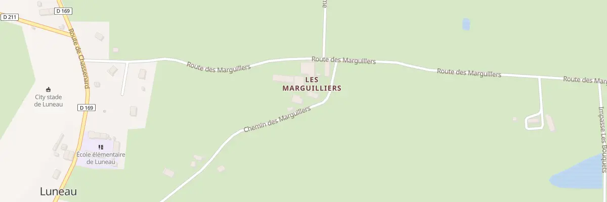 Plan du 5077 Les Marguillers à Luneau