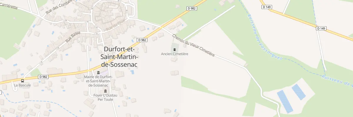Plan du 5441 Le Village à Durfort-et-Saint-Martin-de-Sossenac