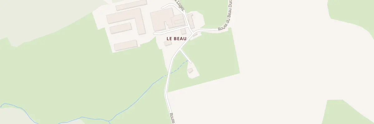 Plan du 1152 Rte du Beau Durand à La Chapelle-au-Mans