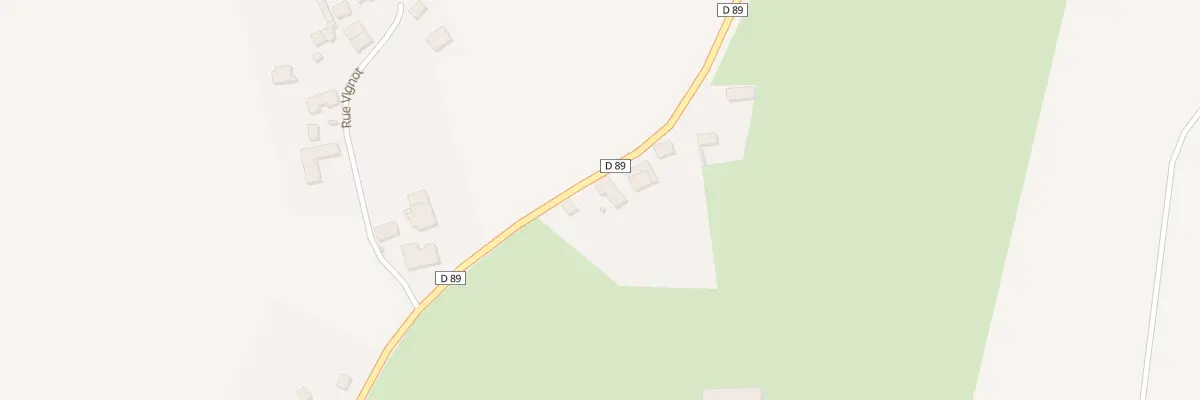 Plan du 24 La Rue des Chenes à Davrey