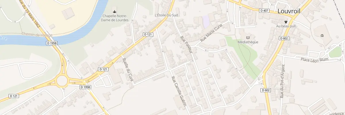 Plan du 11 Rue du Rouge Bonnet à Louvroil