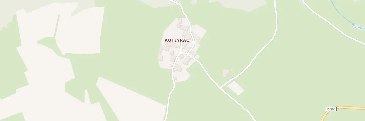 Plan du 5188B Auteyrac à Saint-Martin-de-Fugères