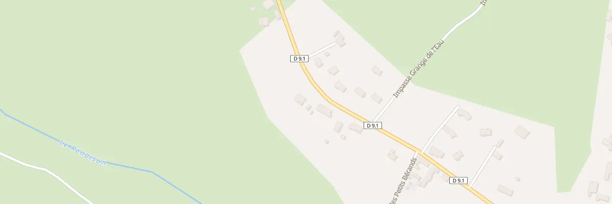 Plan du 904 Rte de Pouilly Les Nonains à Renaison