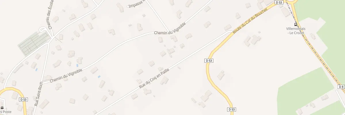 Plan du 515 Rue du Coq En Paille à Villemontais