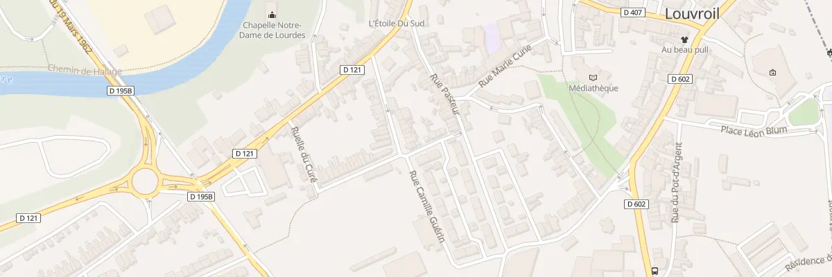 Plan du 17 Rue du Rouge Bonnet à Louvroil