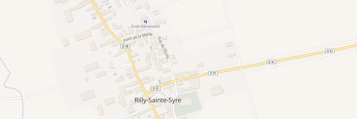 Plan du 4 Rue de l’Ecole à Rilly-Sainte-Syre