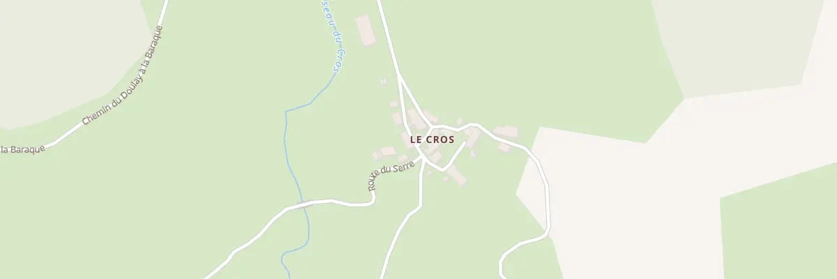 Plan du 5089 La Chaze à Saint-Étienne-de-Lugdarès