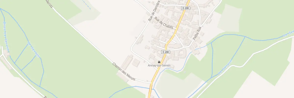 Plan du 19 Gr Grande Rue à Annay-sur-Serein