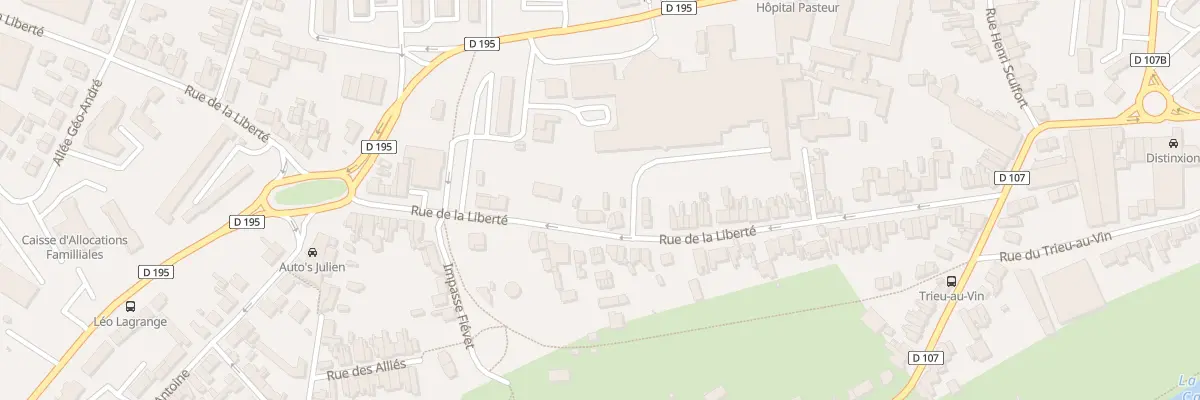 Plan du 66 Rue de la Liberté à Maubeuge
