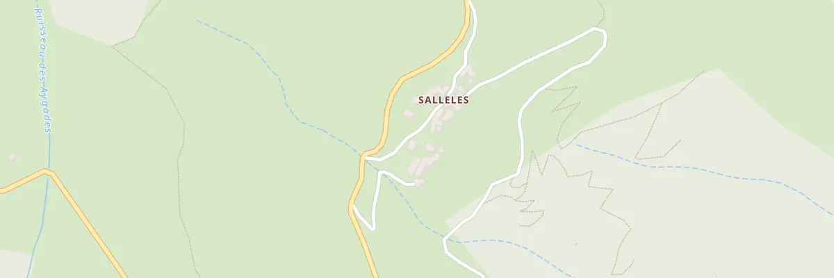 Plan du 6000 Hameau de Salelles à Saint-Laurent-les-Bains-Laval-d’Aurelle