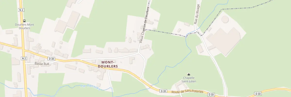 Plan du 6 Rte de Floursies à Dourlers