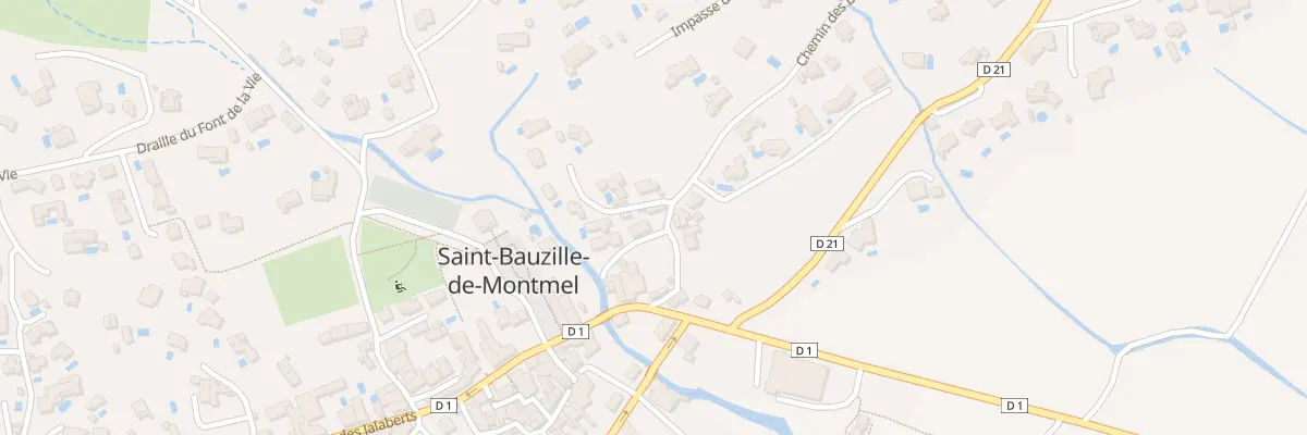 Plan du 5 Che des Brusses à Saint-Bauzille-de-Montmel
