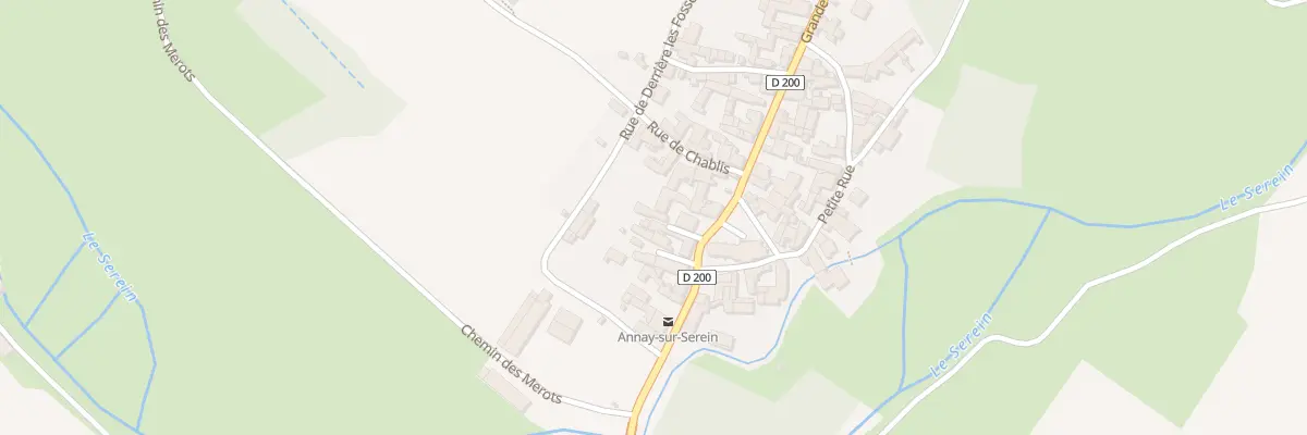 Plan du 23 Gr Grande Rue à Annay-sur-Serein