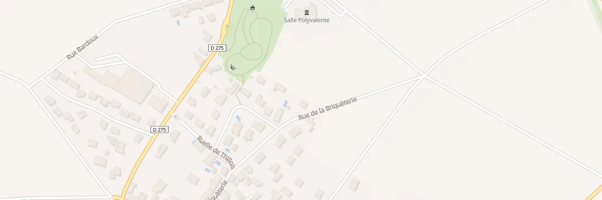 Plan du 19 Rue de la Briquèterie à Ormes