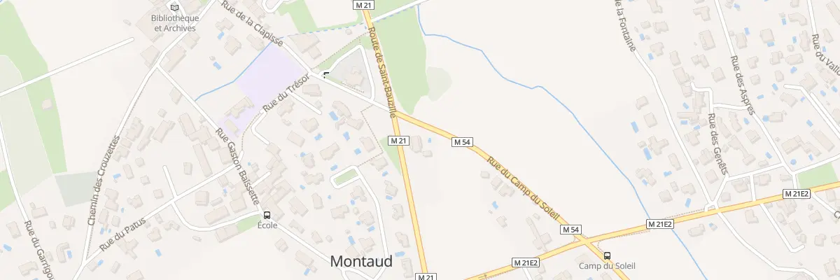 Plan du 6 Rue du Camp du Soleil à Montaud