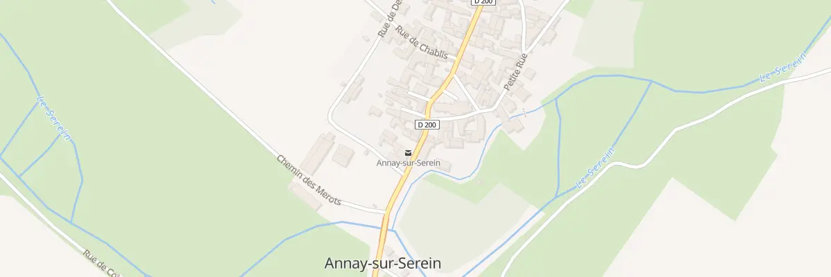 Plan du 11 Grande Rue à Annay-sur-Serein