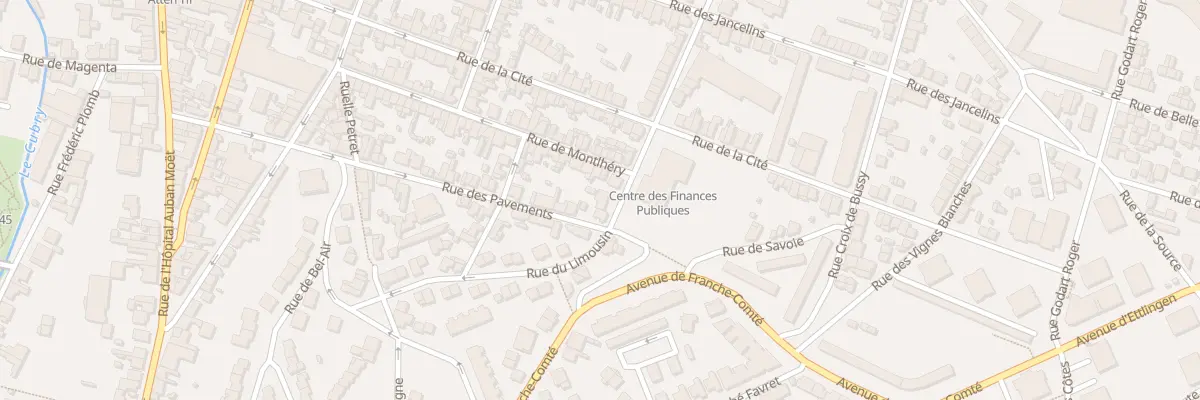 Plan du 40 Rue du Moulin à Vent à Épernay