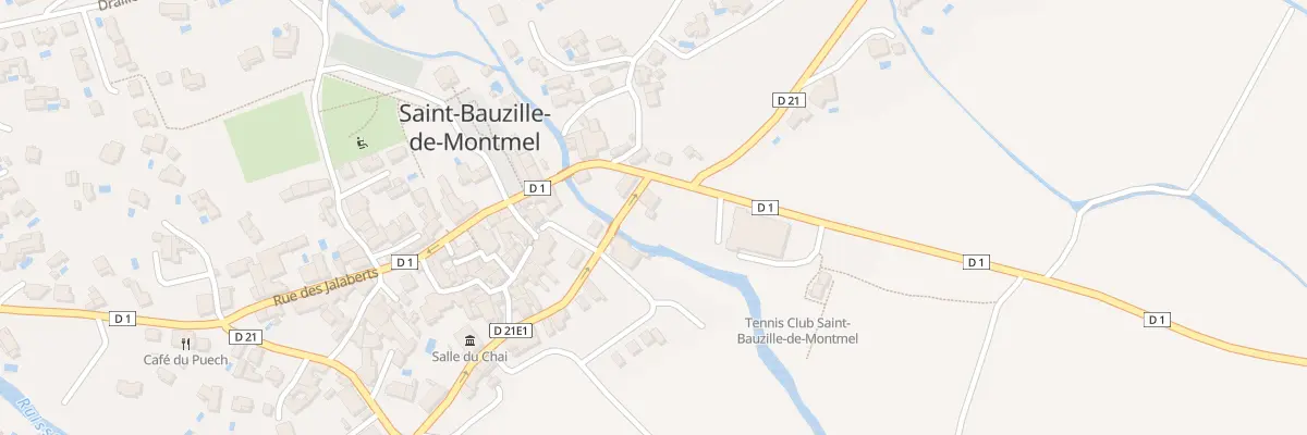 Plan du 1 Rue du Plan Vincent à Saint-Bauzille-de-Montmel
