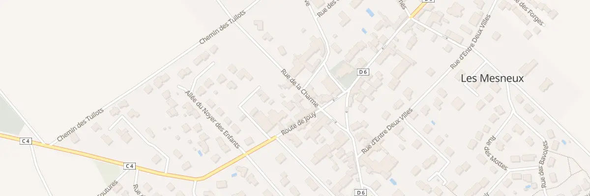 Plan du 3 Rue de la Charme aux Mesneux