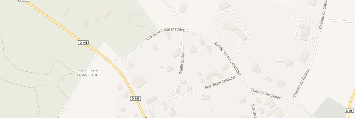 Plan du 8 Rle Coclet à Montgueux