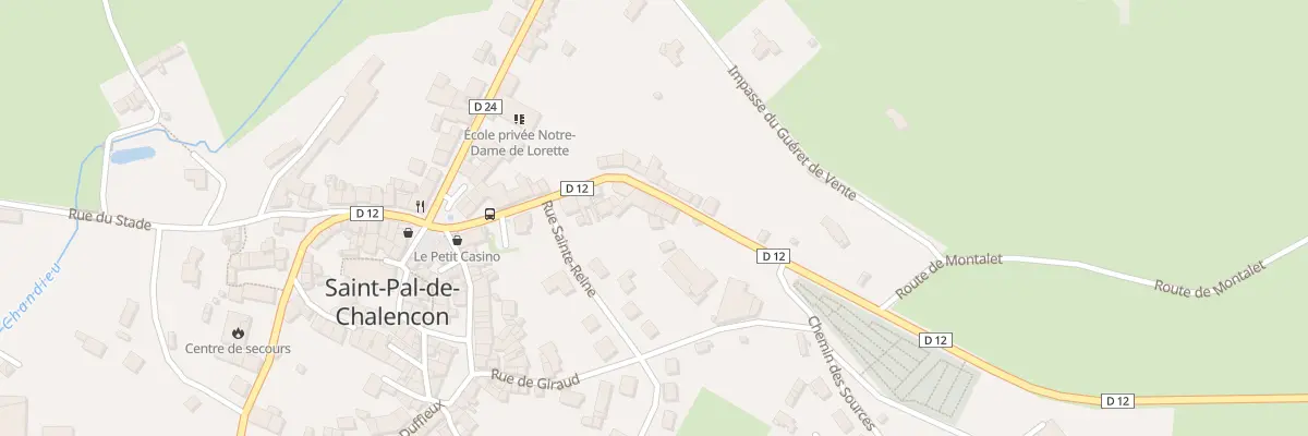 Plan du 18 Rue de la Graffiere à Saint-Pal-de-Chalencon
