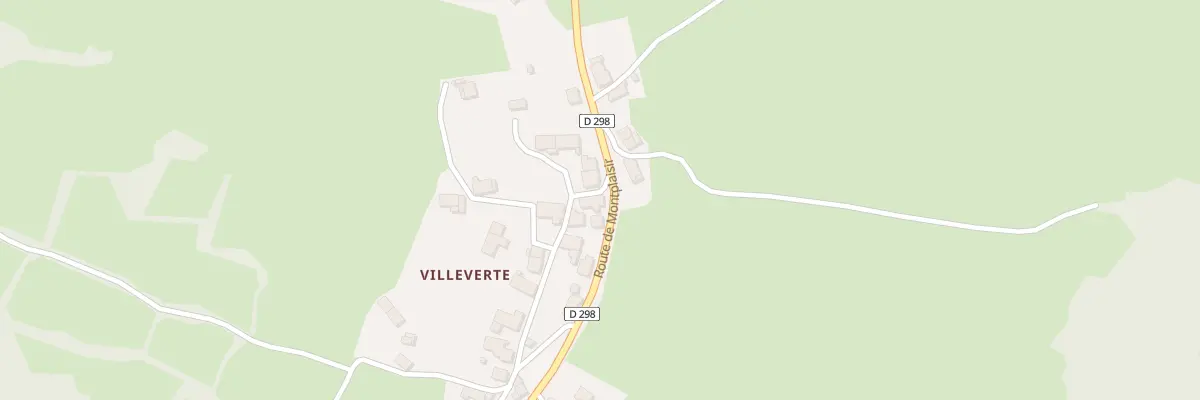 Plan du 5258 Villeverte à Coucouron