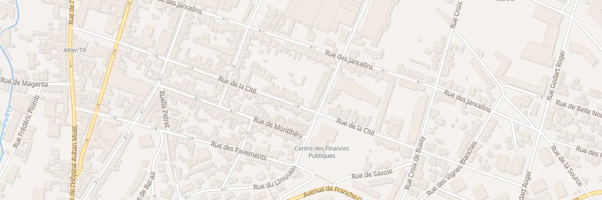 Plan du 47 Rue de la Cité à Épernay