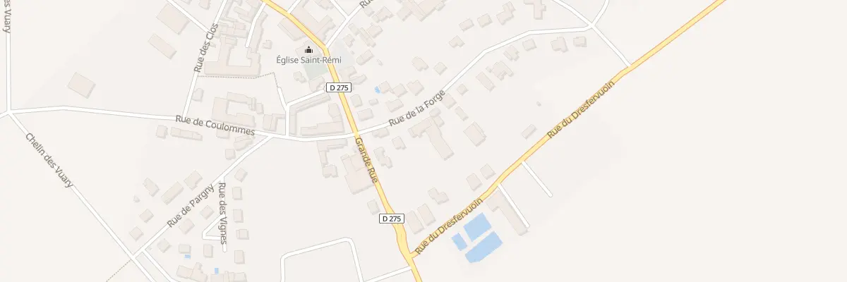 Plan du 8 Rue de la Forge à Ormes