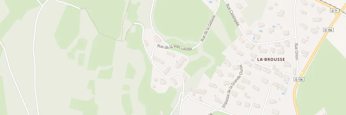 Plan du 1 Rue de la Voie Lactée à Chaspinhac