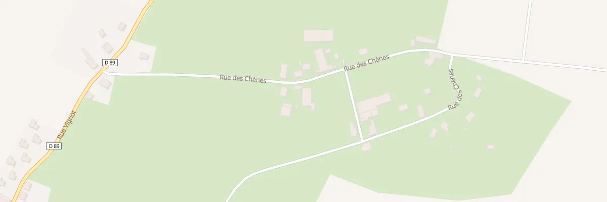 Plan du 26 Rue des Chênes à Davrey